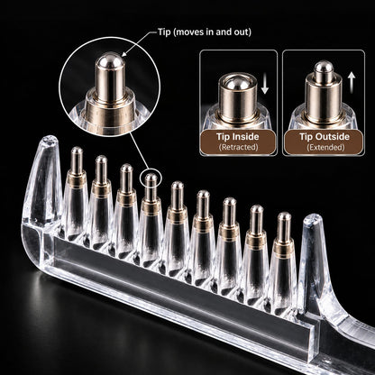 Scalpritual Refillabe Hair Oil Applicator Comb